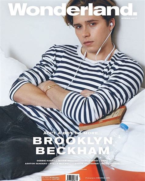 brooklyn beckham burberry photos